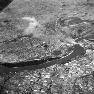 Délvidék bombázása- 1944 (Forrás: Fortepan/National Archives)
